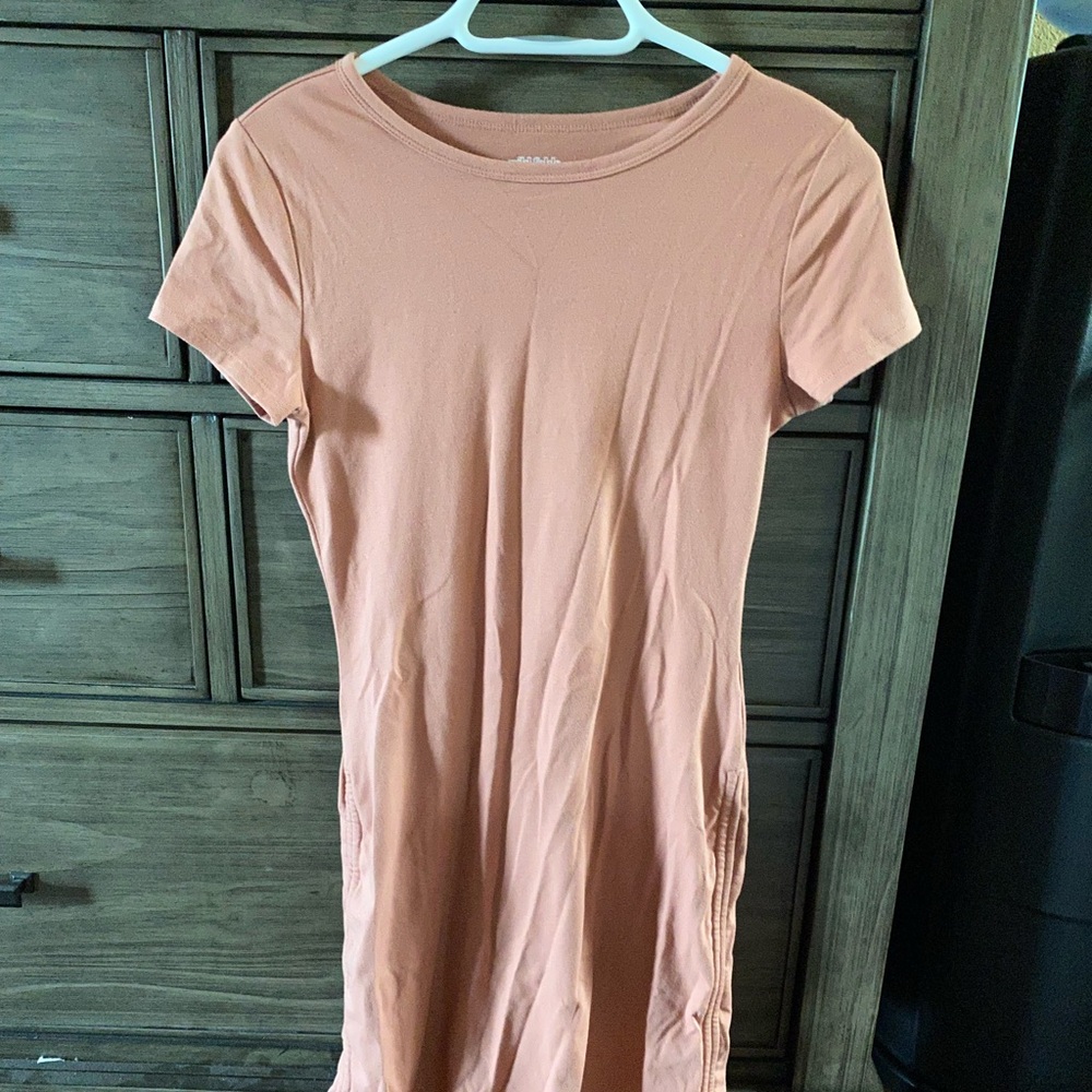 side-cinched dress